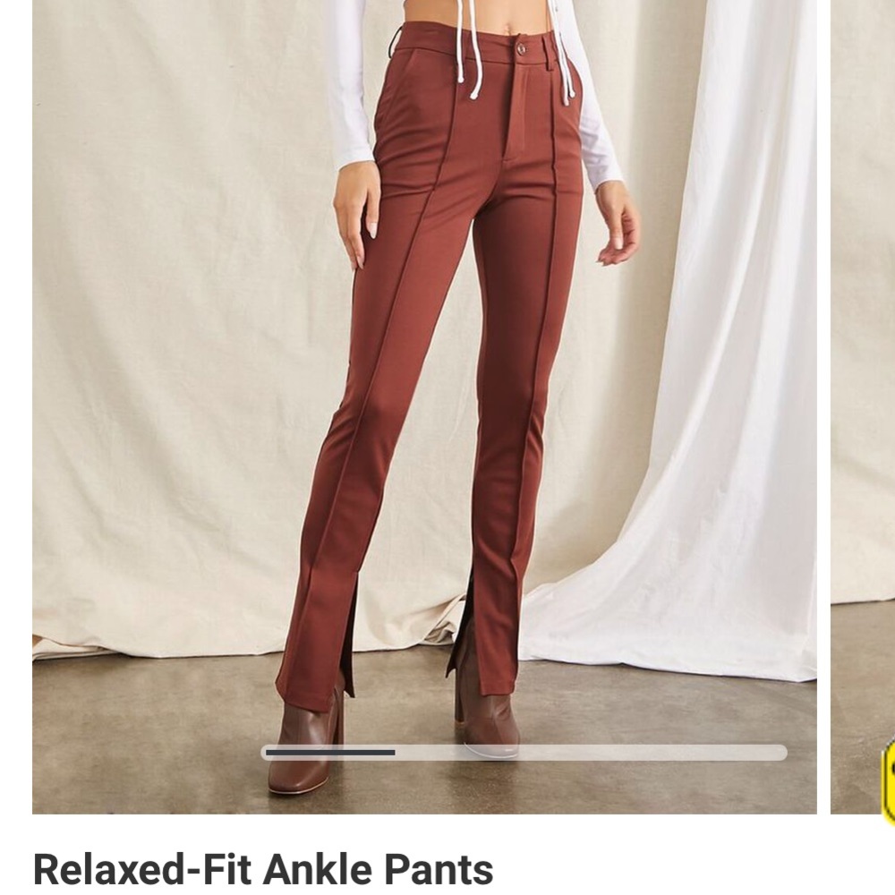 NEW Forever 21 relaxed fit ankle pants